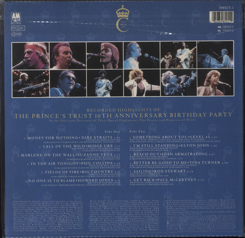 Paul McCartney and Wings The Prince's Trust 10th Anniversary Birthday Party + 7" - Sealed German vinyl LP album (LP record) 082839692519