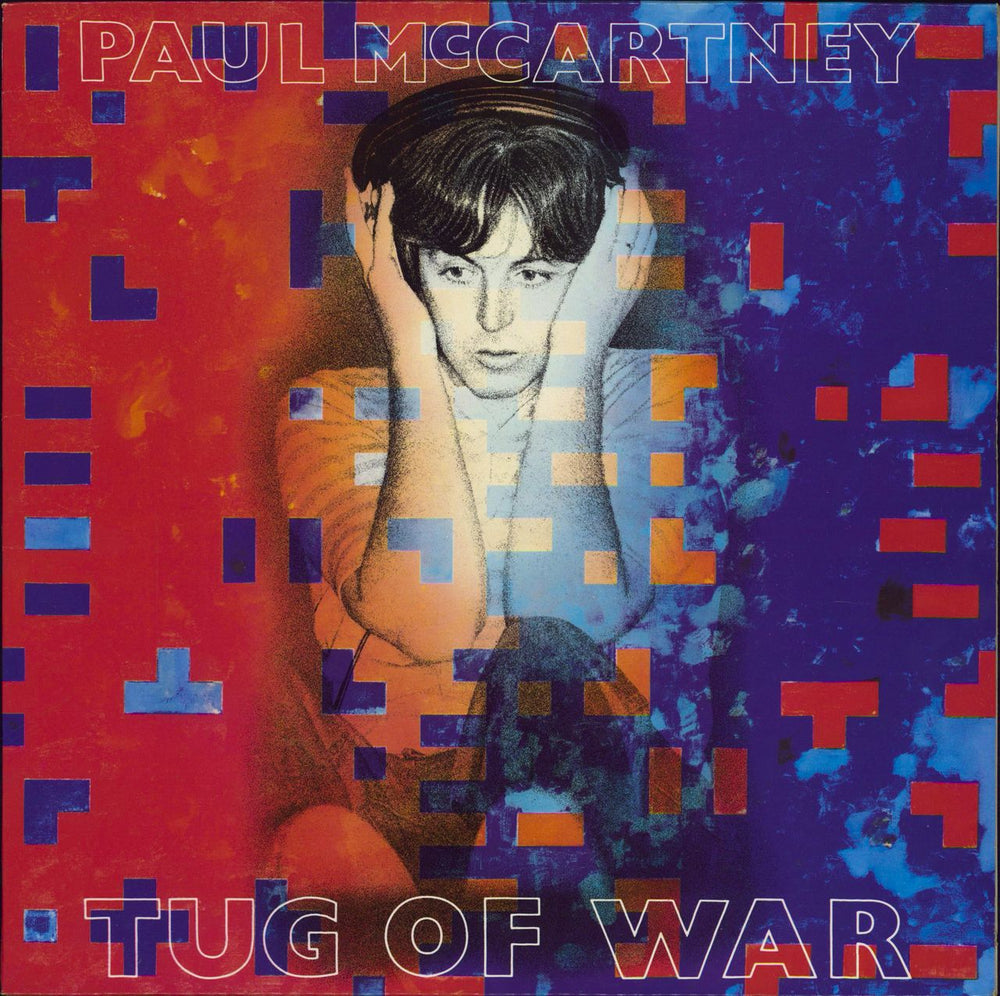 Paul McCartney and Wings Tug Of War UK vinyl LP album (LP record) PCTC259