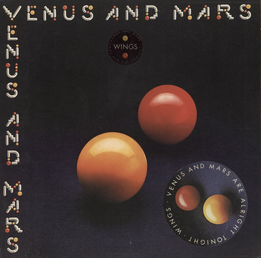 Paul McCartney and Wings Venus And Mars - Complete  - Double Stickered - EX UK vinyl LP album (LP record) PCTC254