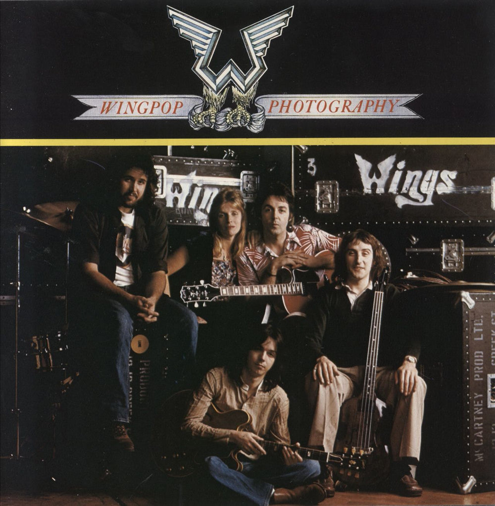 Paul McCartney and Wings Wings Over America + Booklet + Sticker Japanese 3-LP vinyl record set (Triple LP Album)