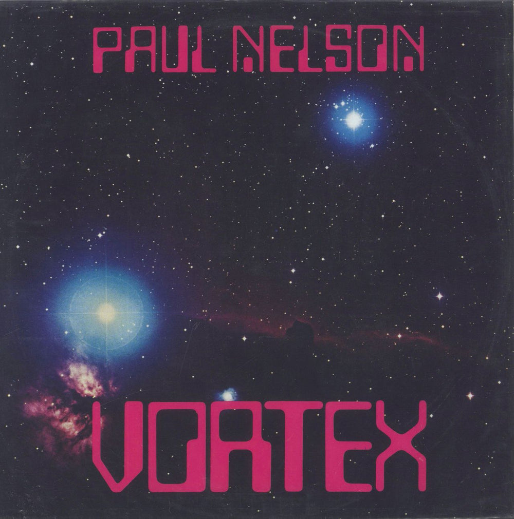 PAUL NELSON Vortex - White/Colour Splatter - 180 Gram US vinyl LP album (LP record) MR-024