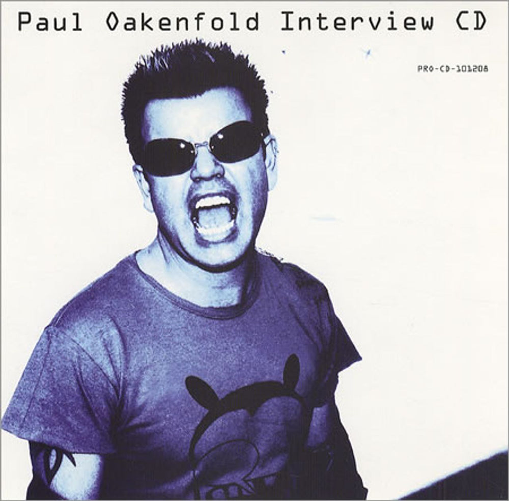 Paul Oakenfold Interview CD US Promo CD album (CDLP) PRO-CD-101208