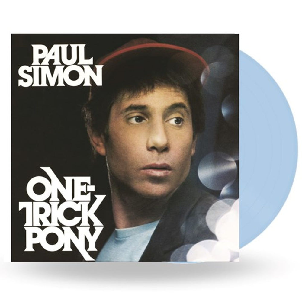 Paul Simon One Trick Pony - NAD2020 - Light Blue Vinyl UK vinyl LP album (LP record) 19439801841