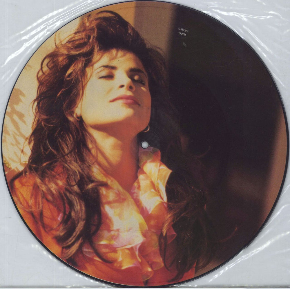 Paula Abdul Rush Rush UK 12" vinyl picture disc (12 inch picture record) ABD2PRU37011