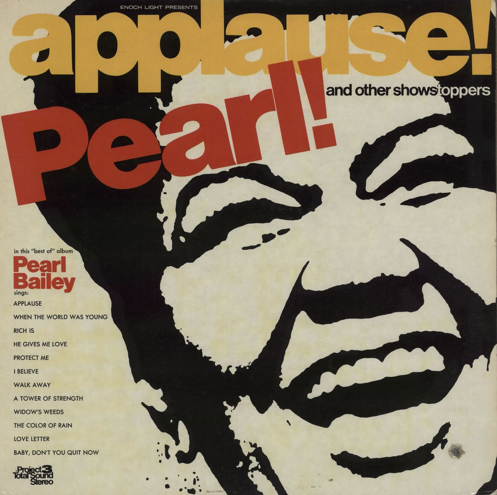 Pearl Bailey Applause! US vinyl LP album (LP record) PR4003SD