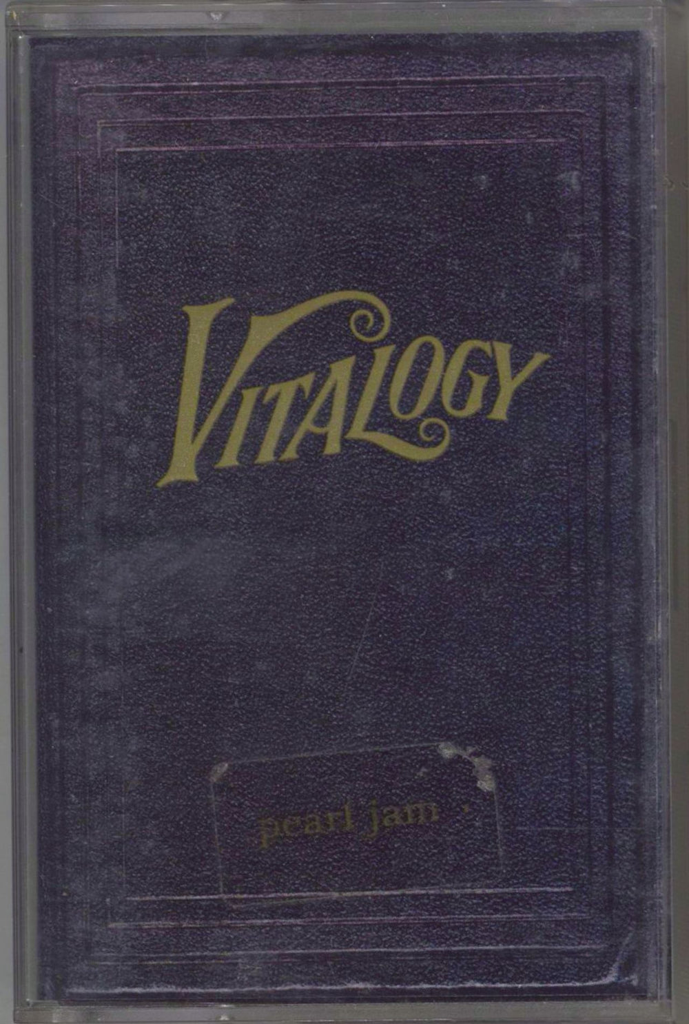 Pearl Jam Vitalogy UK cassette album 4778614