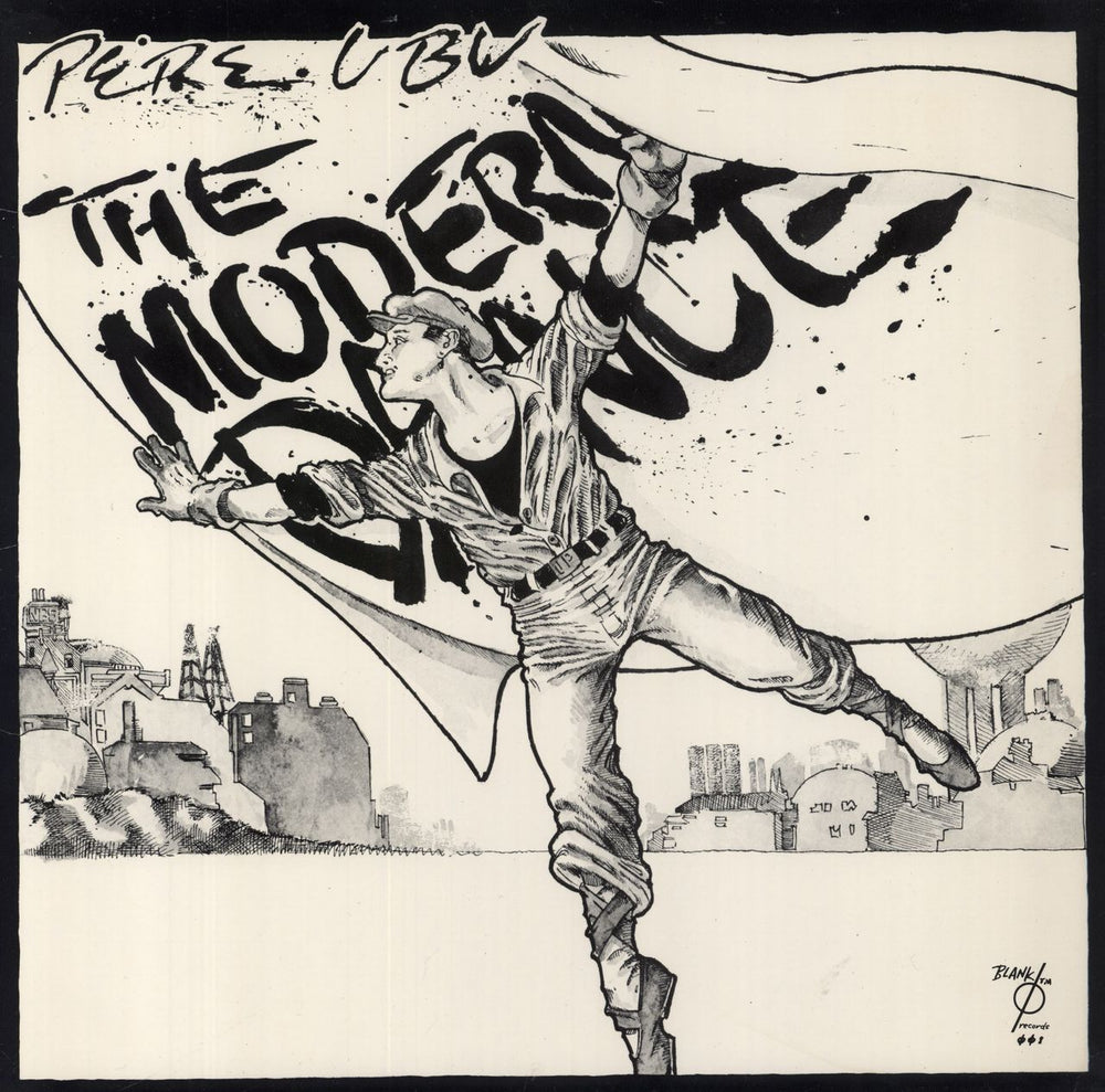 Pere Ubu The Modern Dance US vinyl LP album (LP record) BLANK001