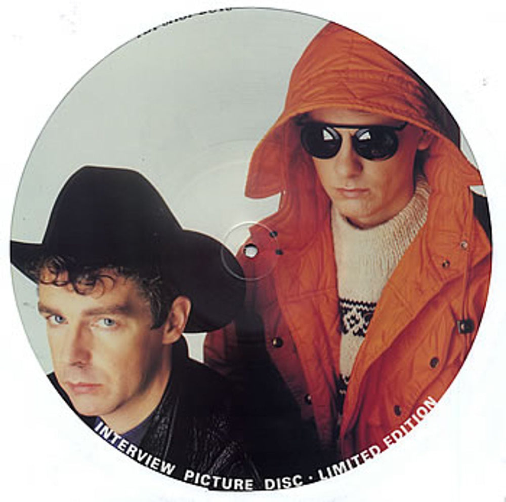 Pet Shop Boys Interview Picture Disc UK picture disc LP (vinyl picture disc album) BAK2064