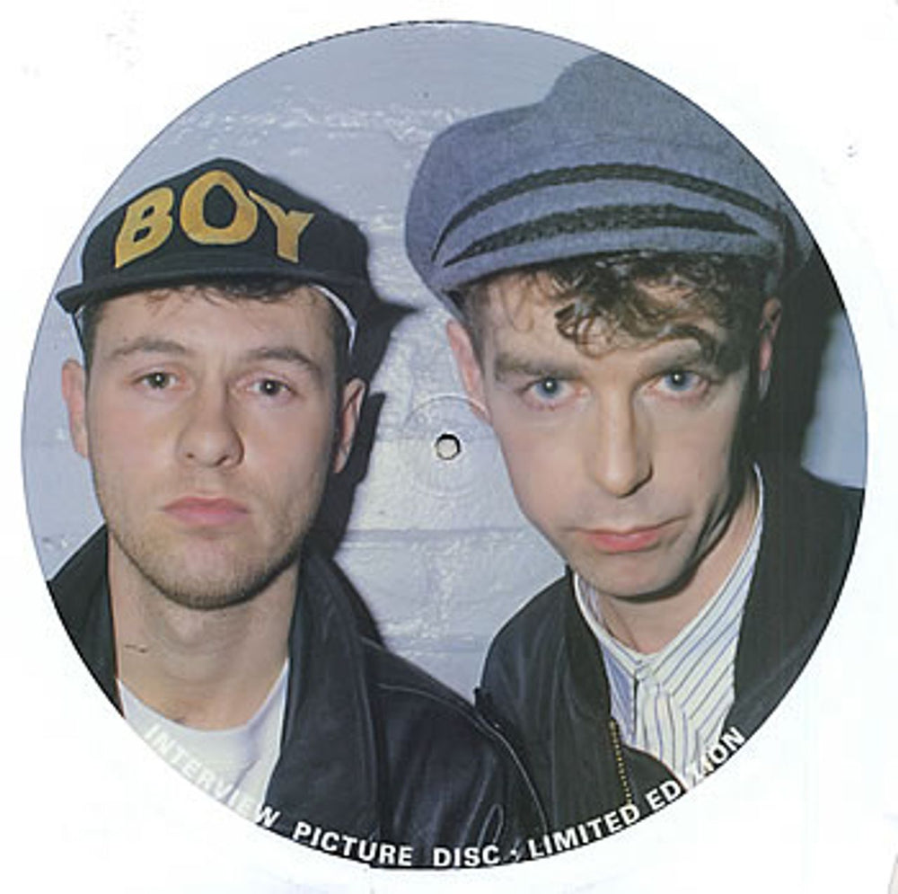 Pet Shop Boys Interview Picture Disc UK picture disc LP (vinyl picture disc album) PSBPDIN34723