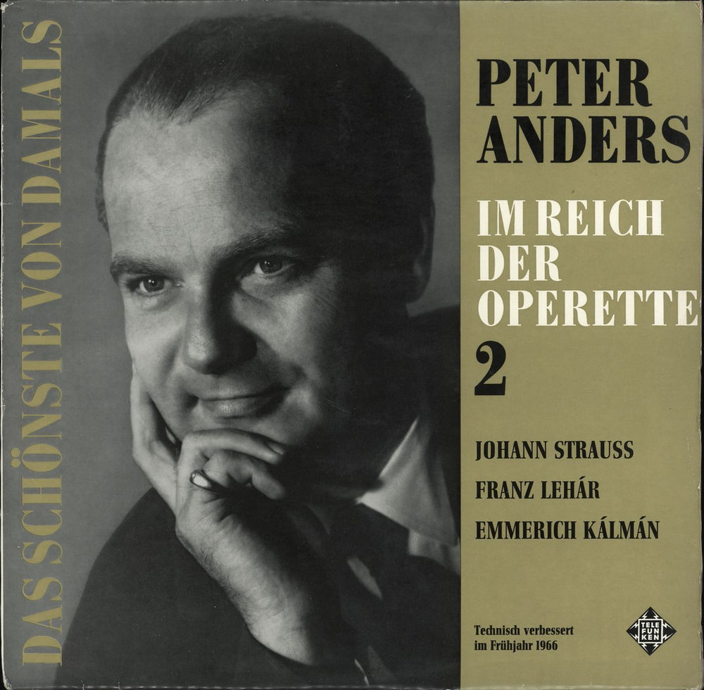 Peter Anders Im Reich Der Operette II German vinyl LP album (LP record) HT-P517