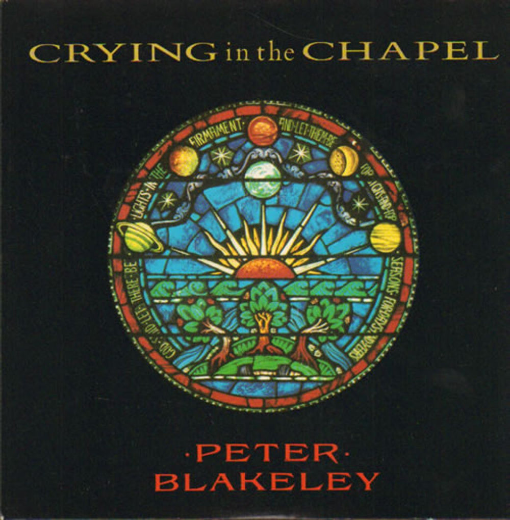 Peter Blakeley Crying In The Chapel UK 7" vinyl single (7 inch record / 45) CL548