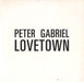 Peter Gabriel Lovetown French Promo CD single (CD5 / 5") SAMPCD2205