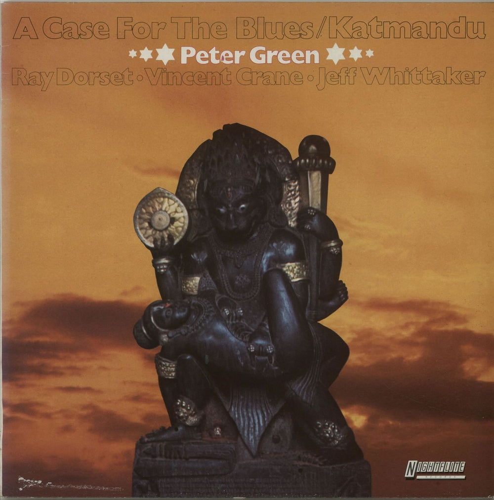 Peter Green A Case For The Blues / Katmandu UK vinyl LP album (LP record) NTFL2001