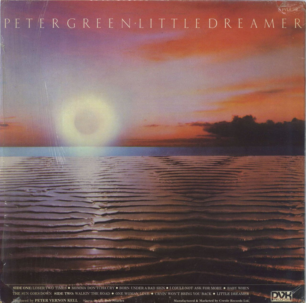 Peter Green Little Dreamer - Shrink UK vinyl LP album (LP record)