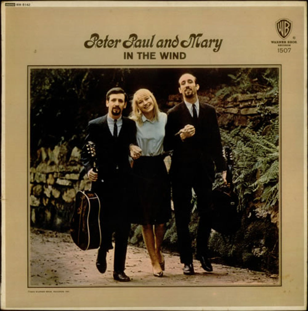 Peter Paul & Mary In The Wind UK vinyl LP album (LP record) WM8142