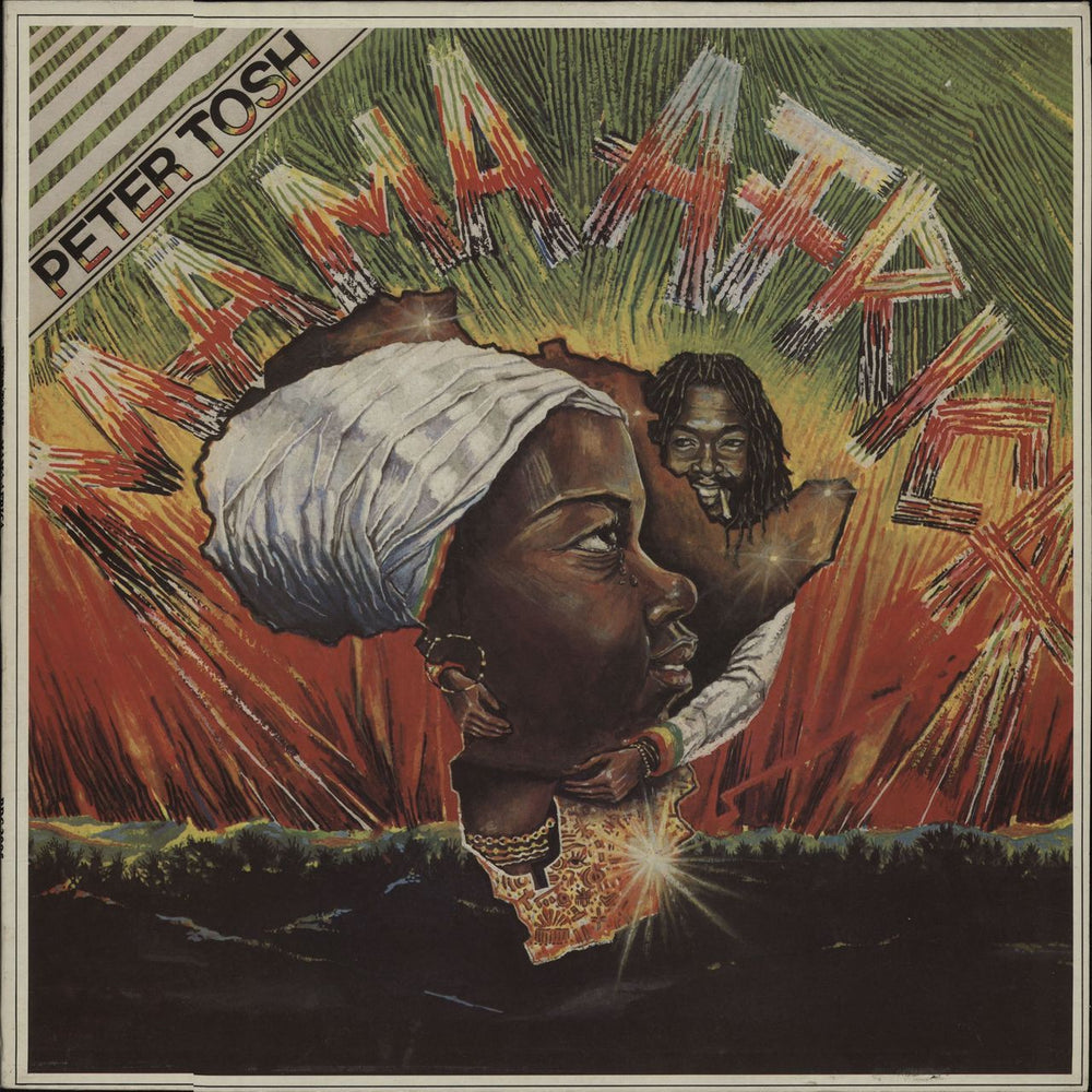 Peter Tosh Mama Africa UK vinyl LP album (LP record) RDC2005