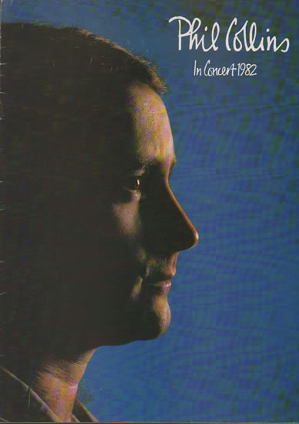 Phil Collins In Concert 1982 UK tour programme TOUR PROGRAMME