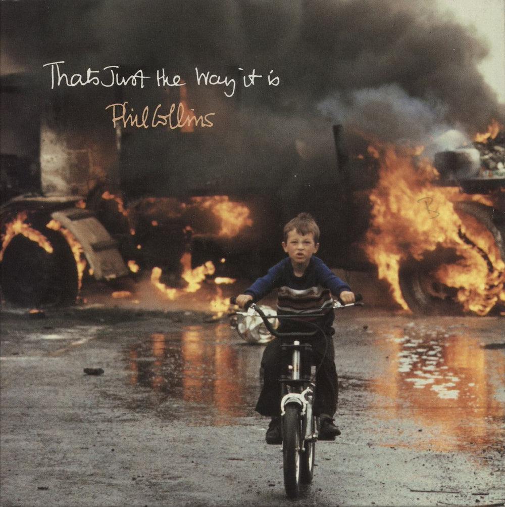 Phil Collins That's Just The Way It Is UK 7" vinyl single (7 inch record / 45) VS1277