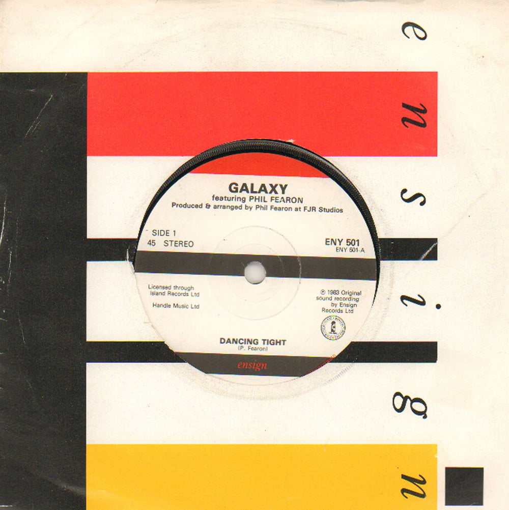 Phil Fearon & Galaxy Dancing Tight UK 7" vinyl single (7 inch record / 45) ENY501