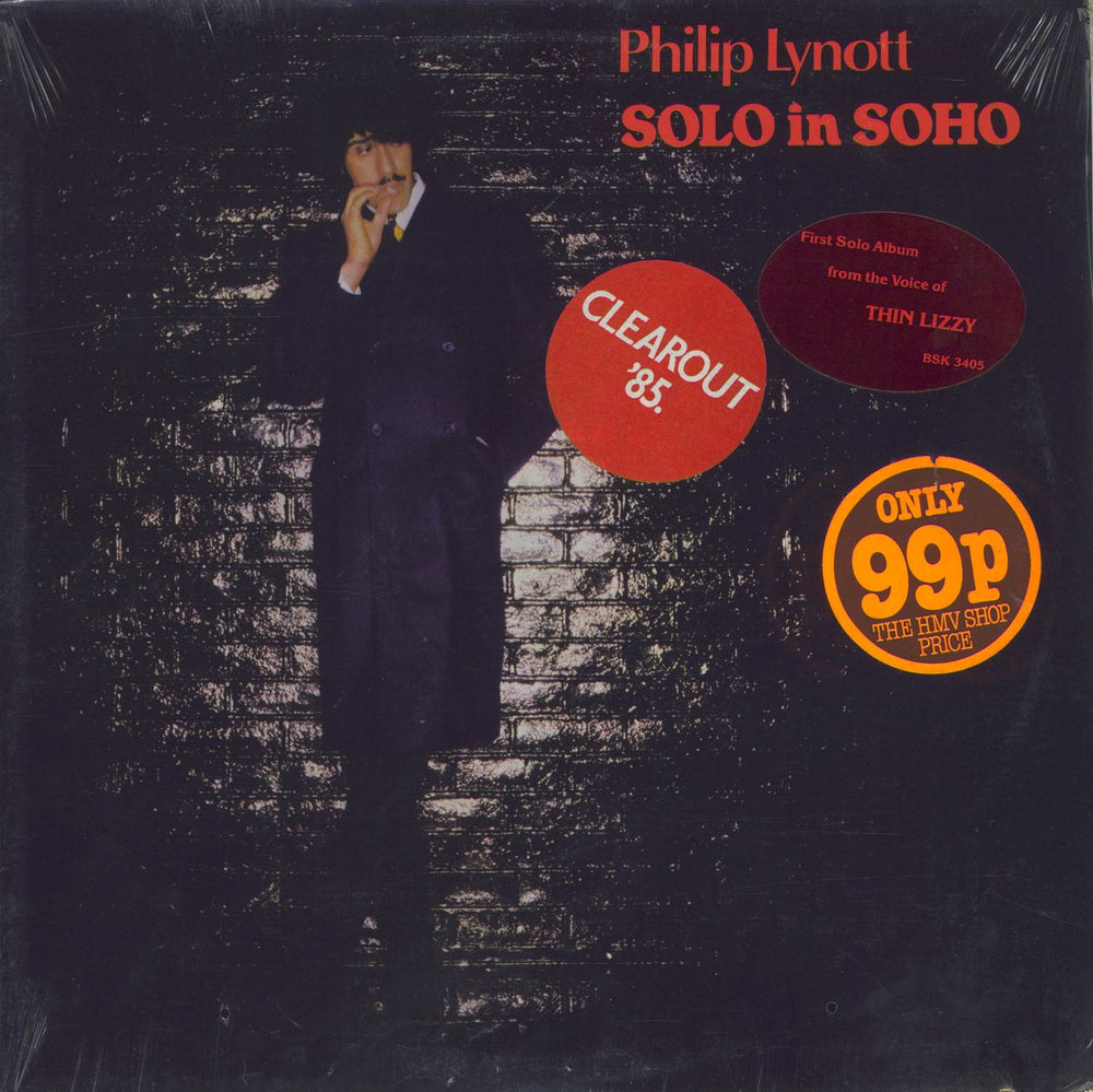 Phil Lynott Solo In Soho - Sealed US vinyl LP album (LP record) BSK3405