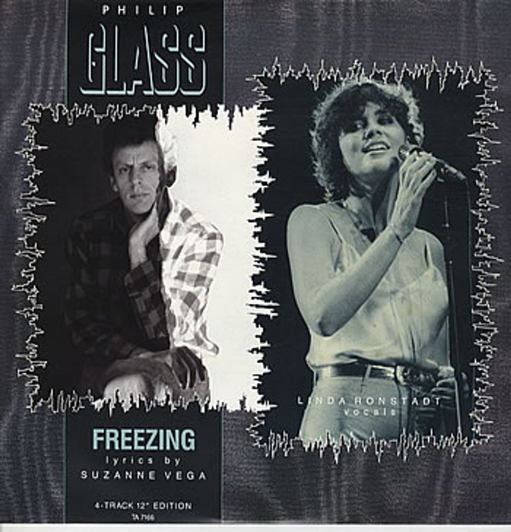 Philip Glass Freezing UK 12" vinyl single (12 inch record / Maxi-single) TA7166
