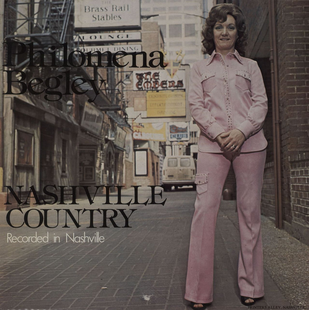 Philomena Begley Nashville Country Irish vinyl LP album (LP record) TSLP110