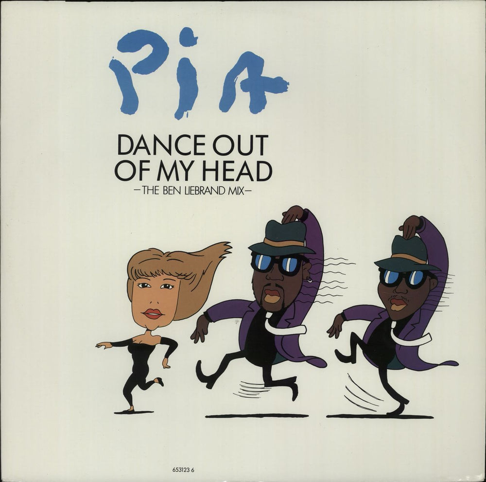 Pia Zadora Dance Out Of My Head UK 12" vinyl single (12 inch record / Maxi-single) 6531236