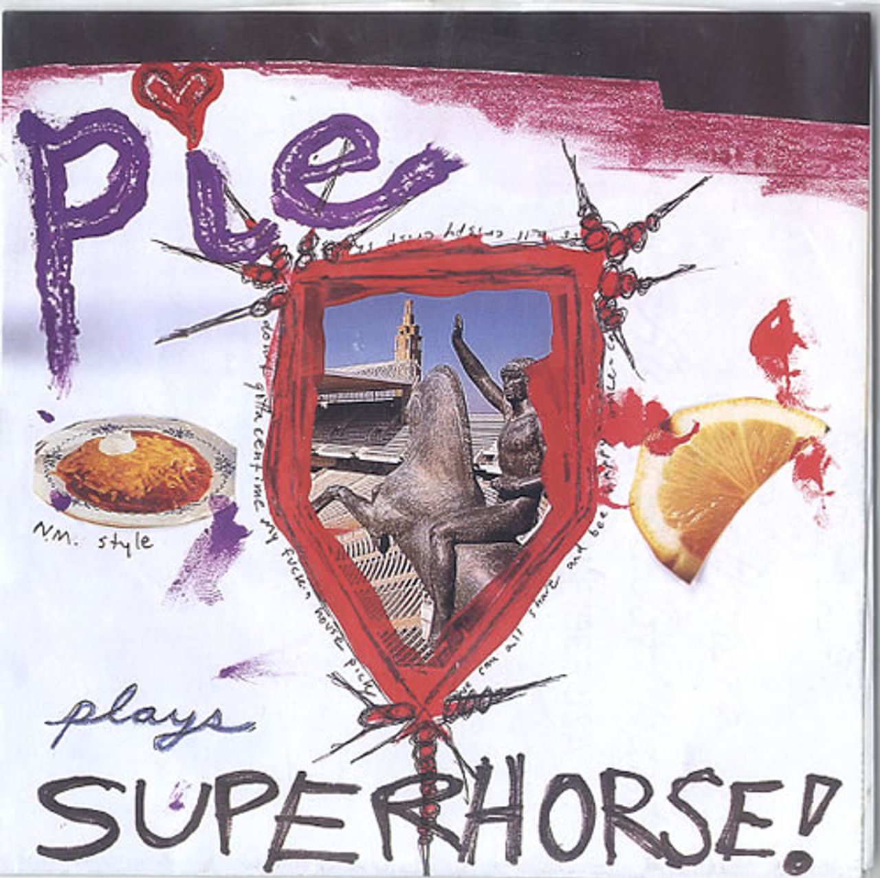 Pie Superhorse! EP US 7" vinyl single (7 inch record / 45) 005