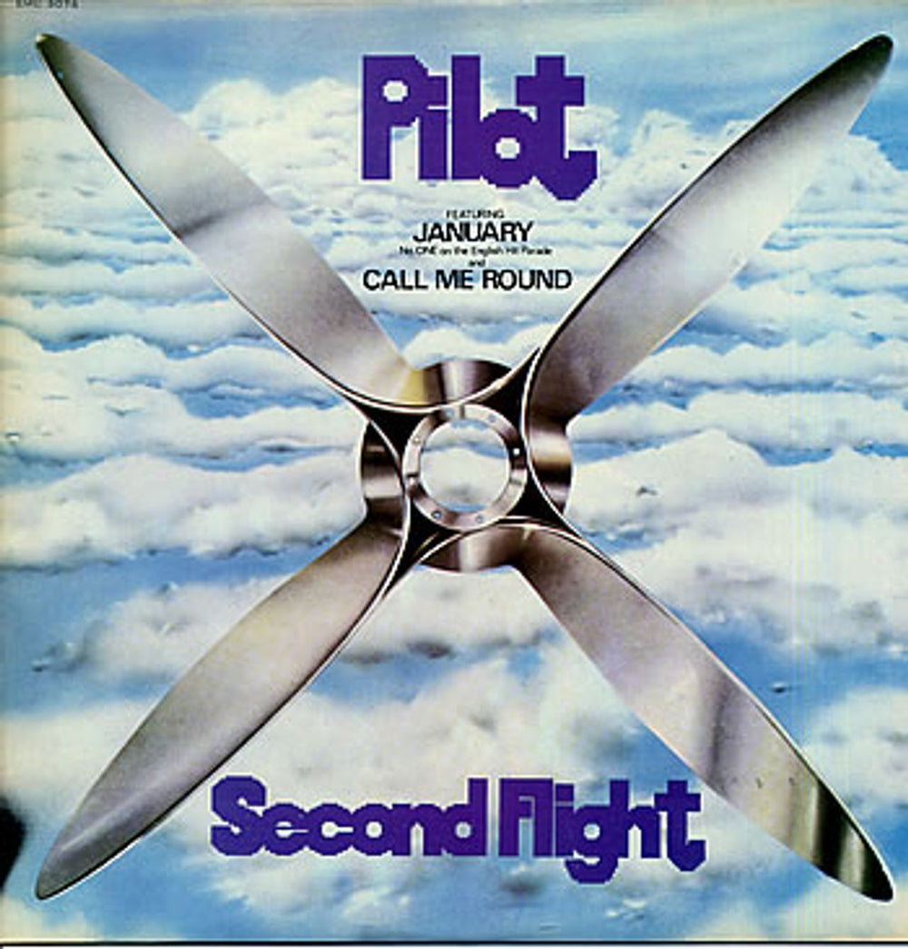 Pilot Second Flight UK vinyl LP album (LP record) EMC3075