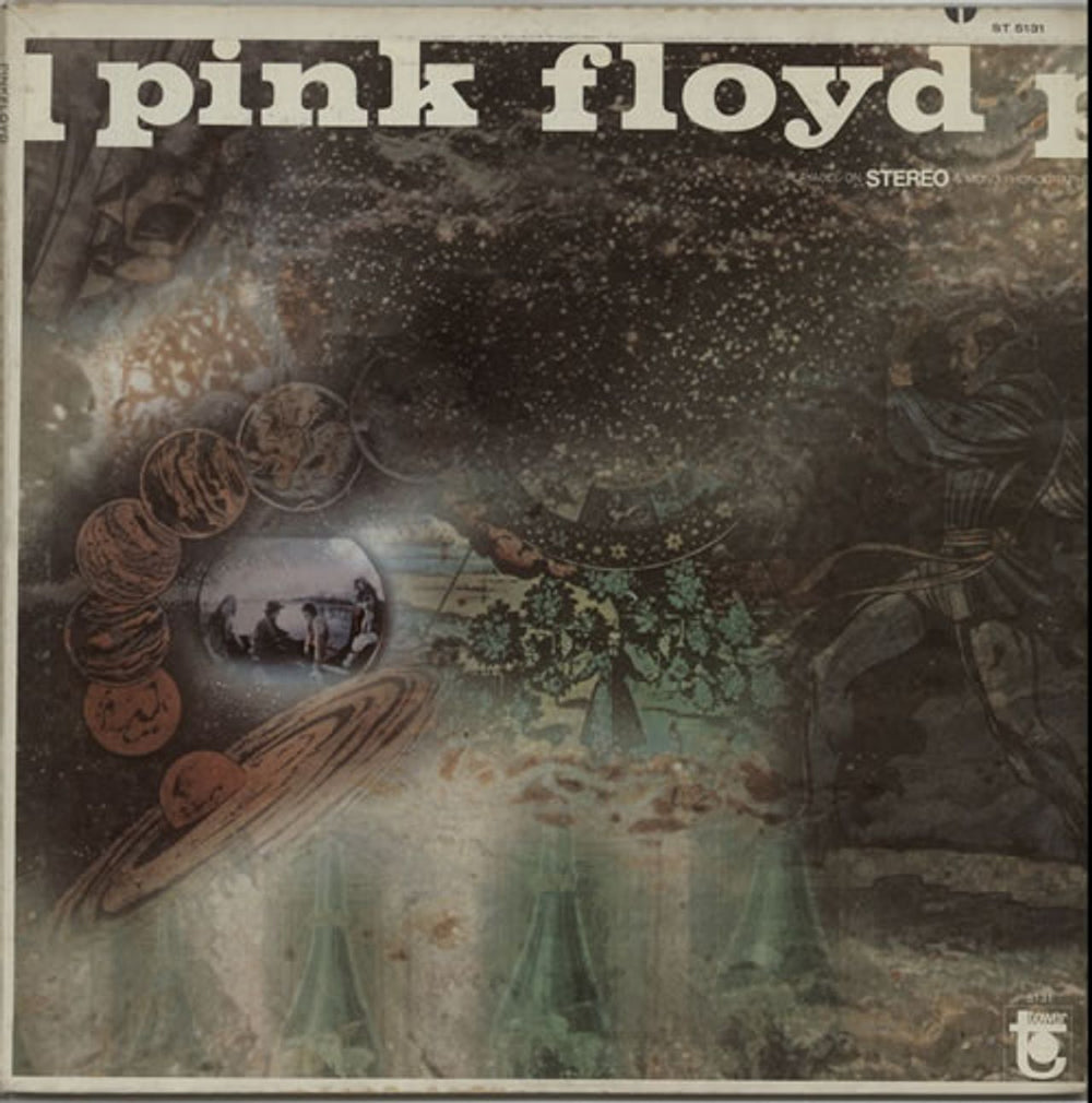 Pink Floyd A Saucerful Of Secrets - 2nd US vinyl LP album (LP record) ST-5131