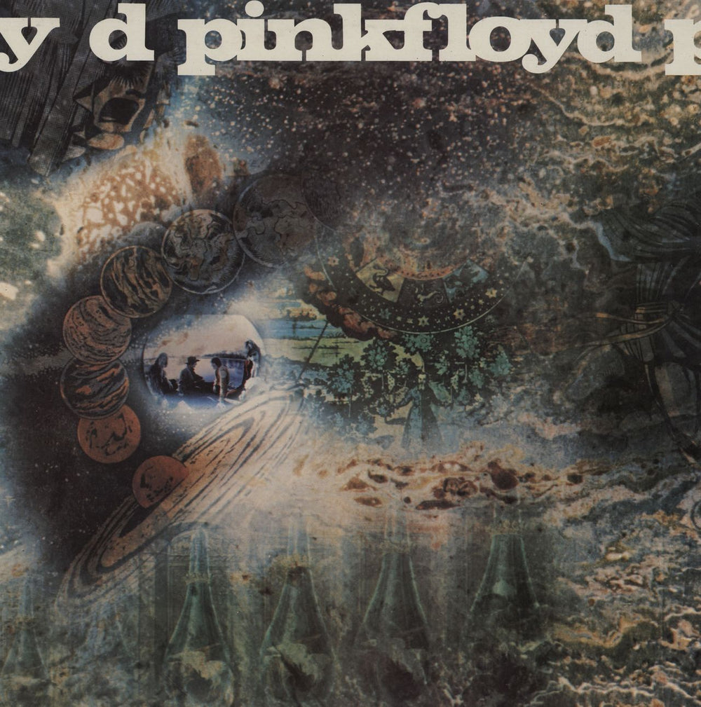 Pink Floyd A Saucerful Of Secrets - 5th UK vinyl LP album (LP record) SCX6258