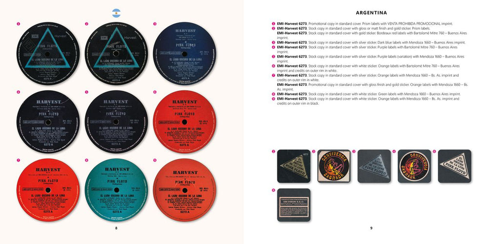 Pink Floyd Any Colour You Like: The Dark Side Of The Moon On Vinyl - First Edition Signed By Author UK book PINBKAN805012