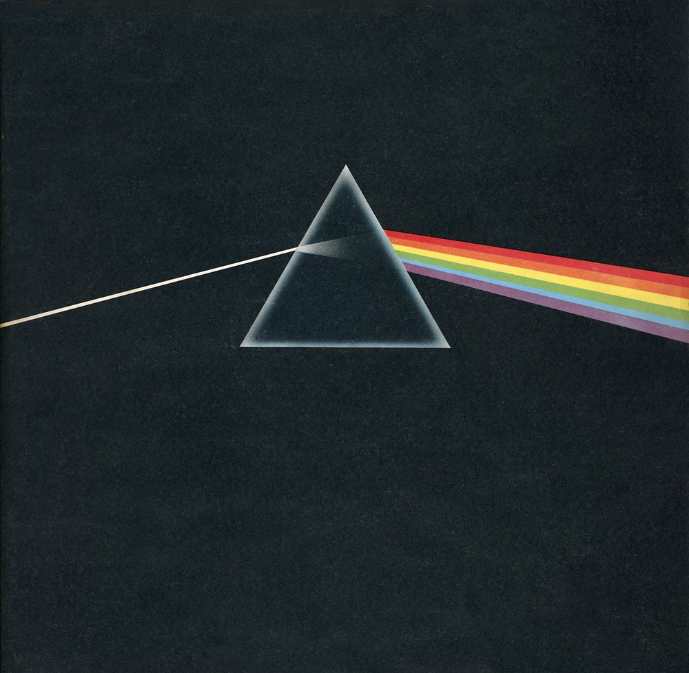 Pink Floyd The Dark Side Of The Moon - 1st - VG UK vinyl LP album (LP record) SHVL804