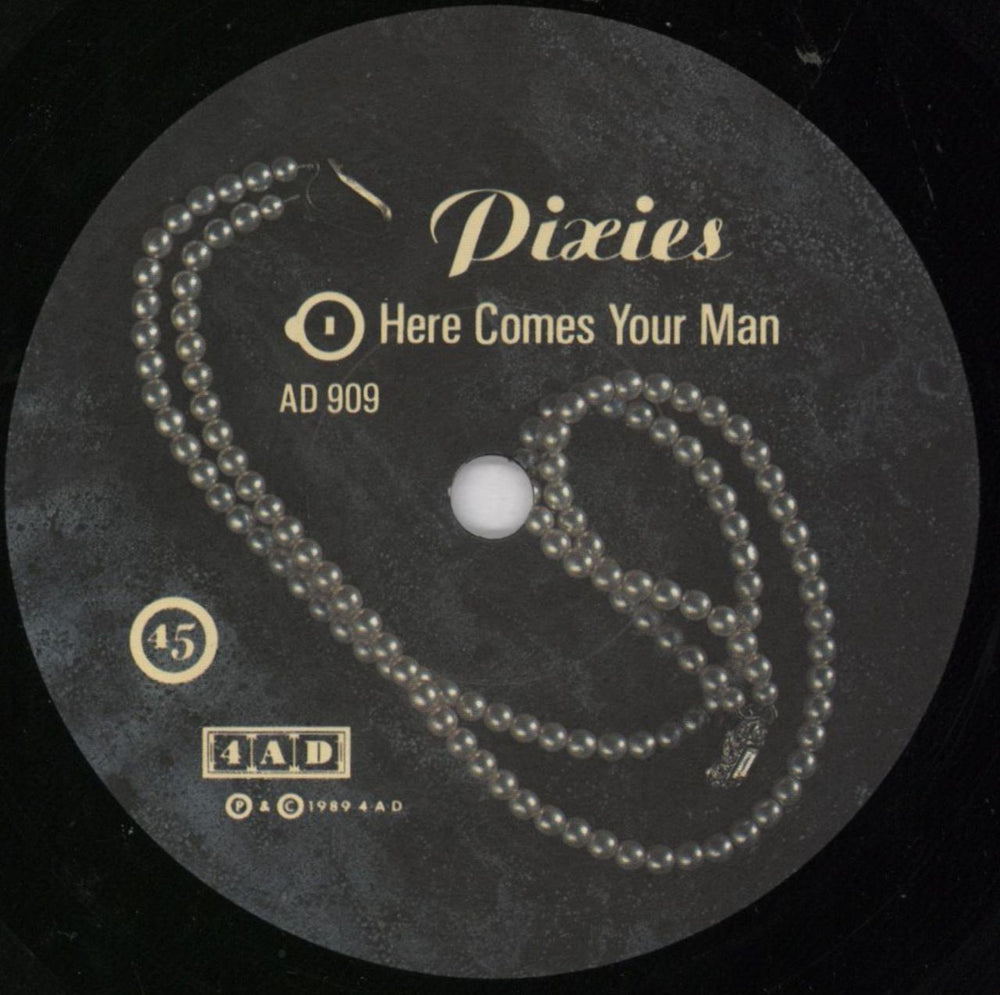 Pixies Here Comes Your Man UK 7" vinyl single (7 inch record / 45) PIX07HE78627