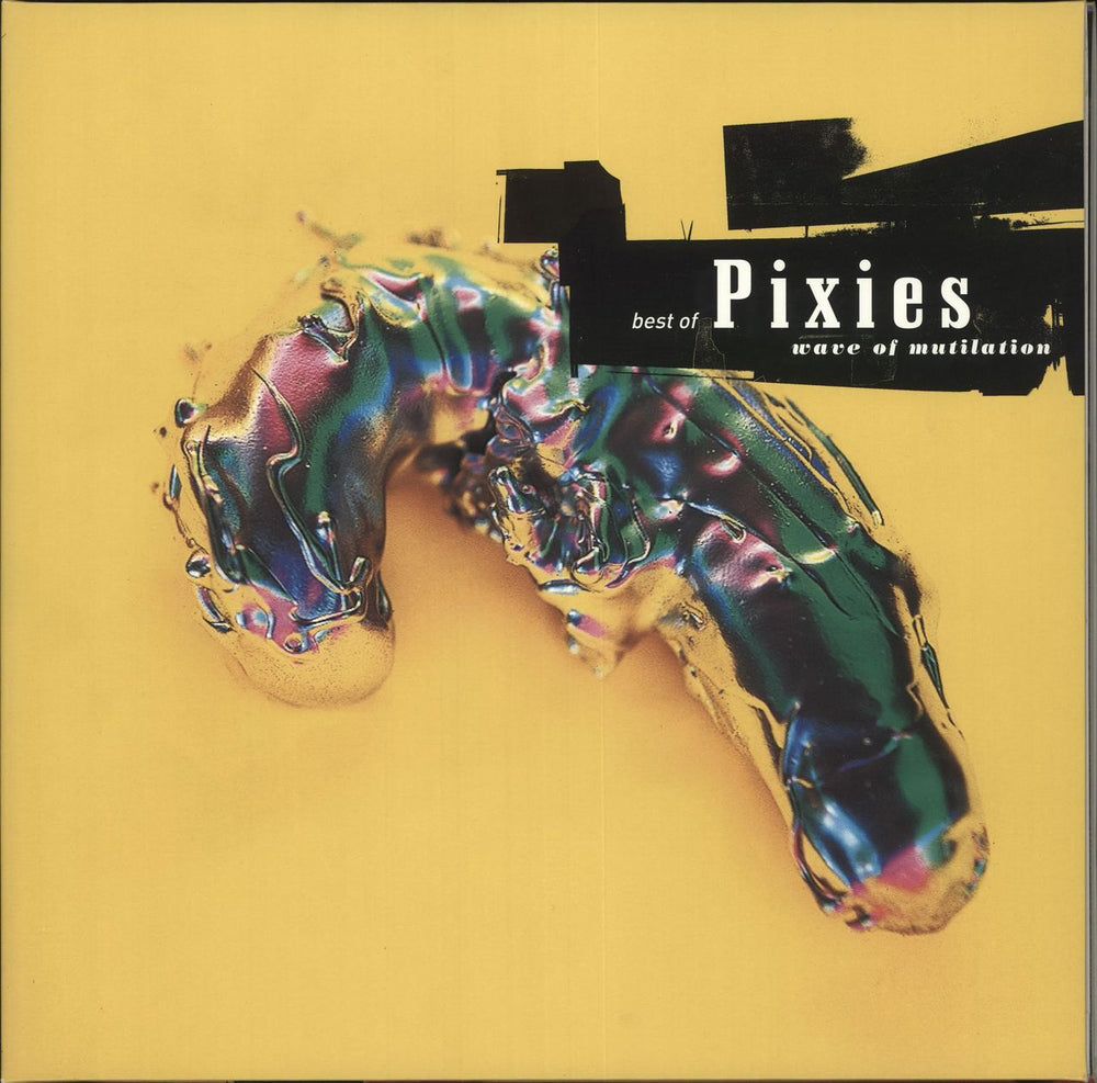 Pixies Wave Of Mutilation: Best Of - Orange Vinyl UK vinyl LP album (LP record) CAD2406