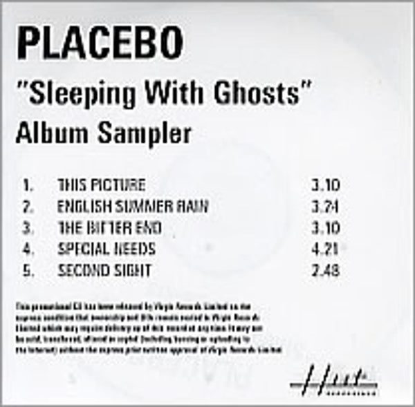 Placebo Sleeping With Ghosts - Album Sampler UK Promo CD-R