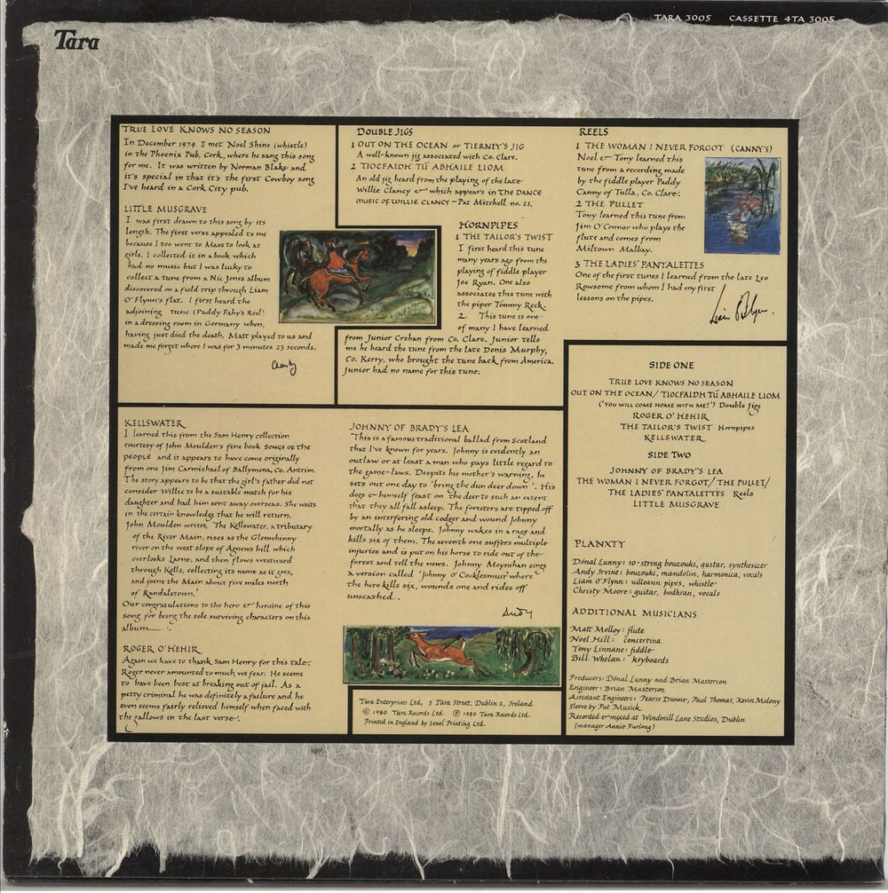 Planxty The Woman I Loved So Well Irish vinyl LP album (LP record)