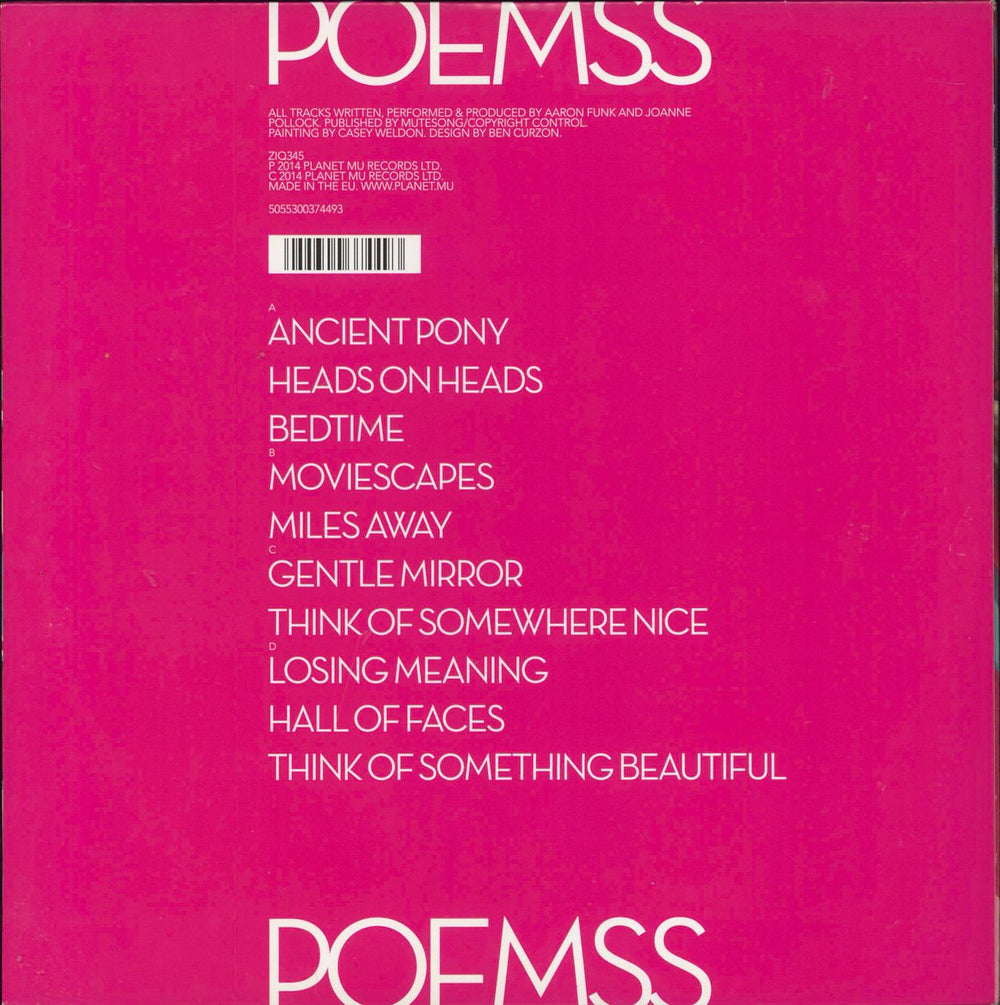 Poemss Poemss UK 2-LP vinyl record set (Double LP Album) 5055300374493