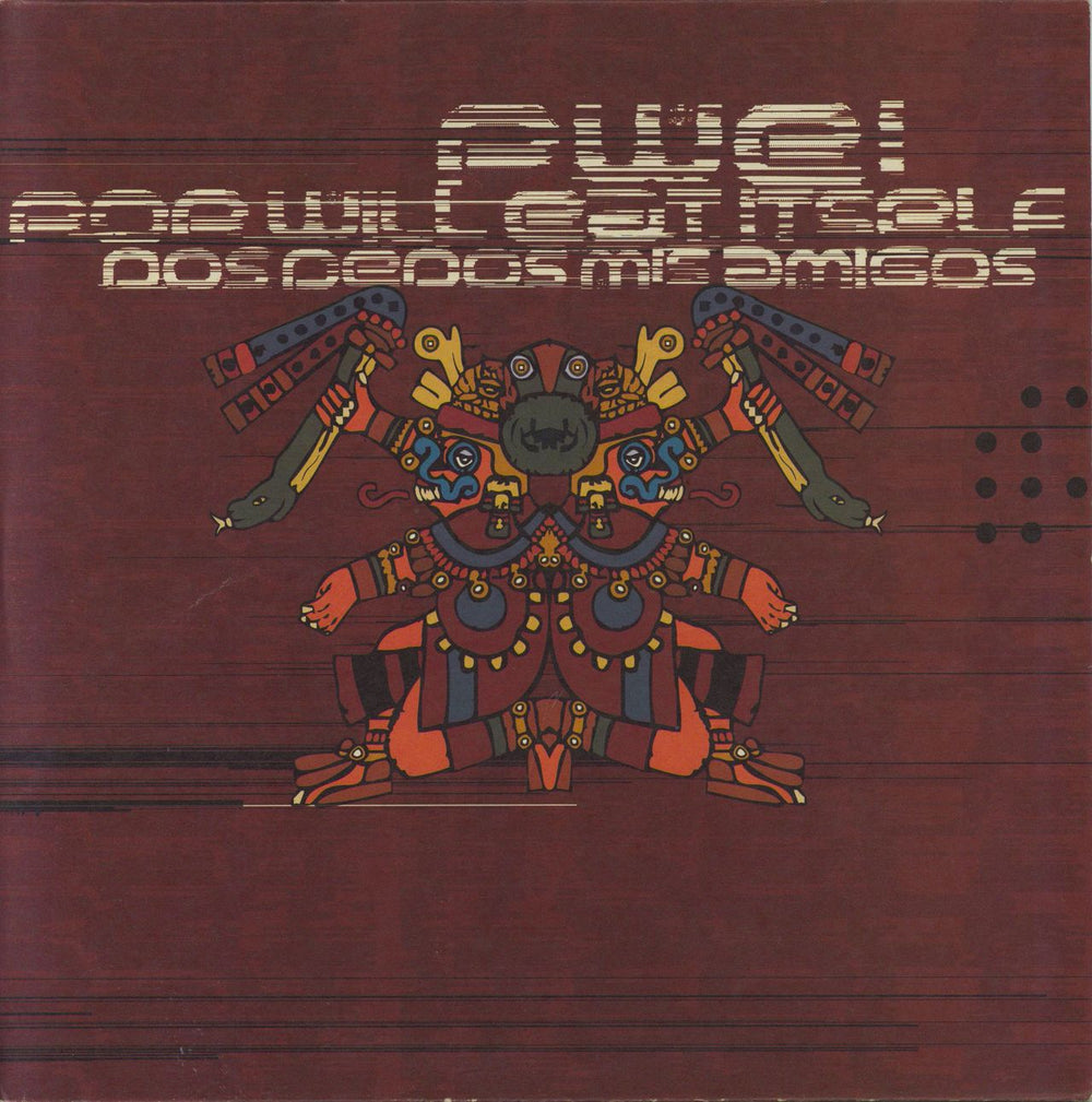 Pop Will Eat Itself Dos Dedos Mis Amigos UK 2-LP vinyl record set (Double LP Album) INFECT10LPX