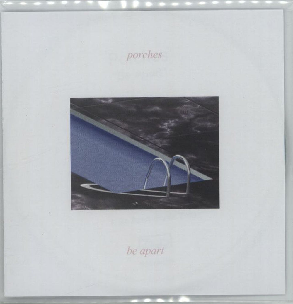 Porches Be Apart UK Promo CD-R acetate RUG734CDP