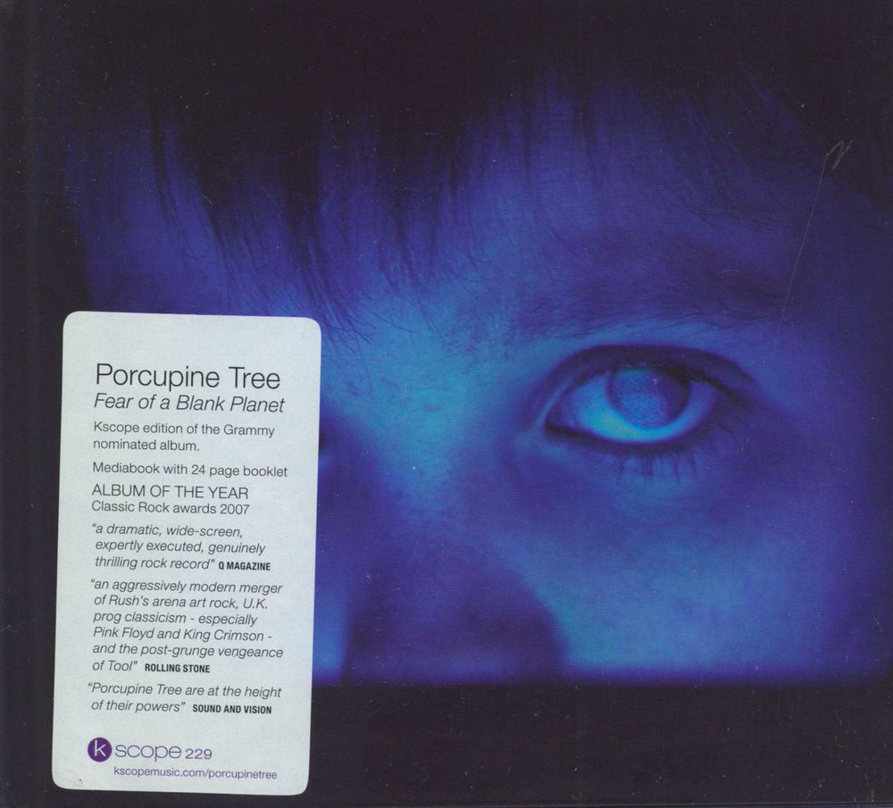 Porcupine Tree Fear Of A Blank Planet - Mediabook UK CD album (CDLP) KSCOPE229