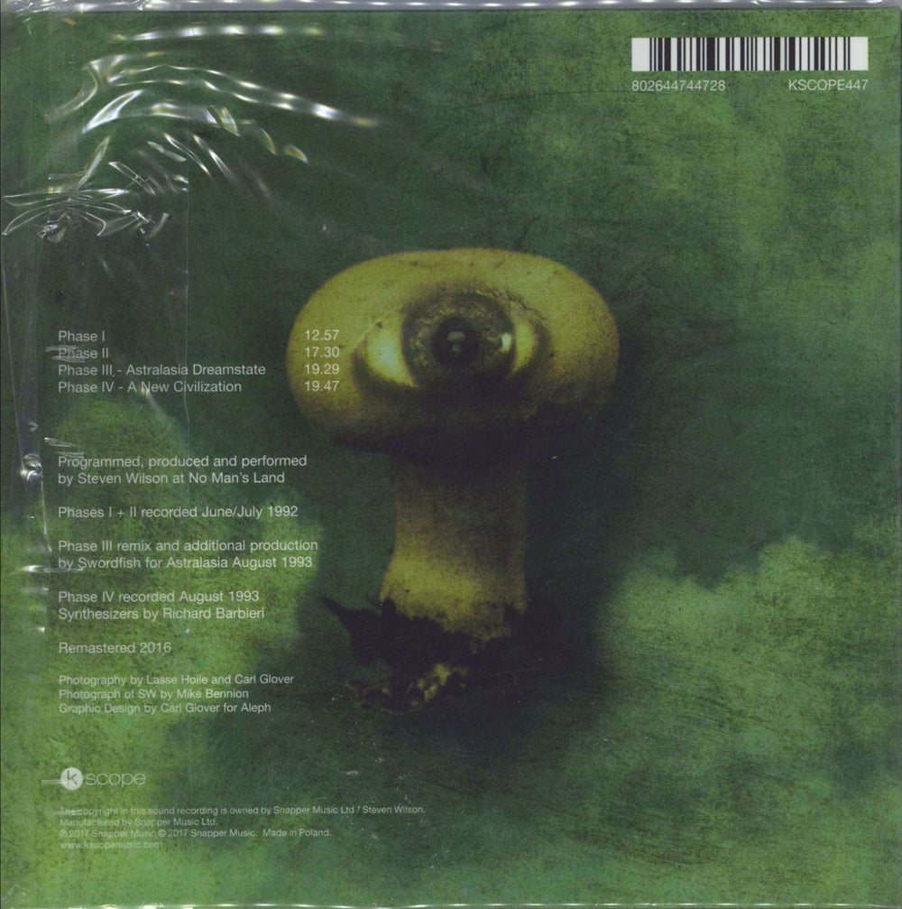 Porcupine Tree Voyage 34: Remastered UK CD album (CDLP) 802644744728