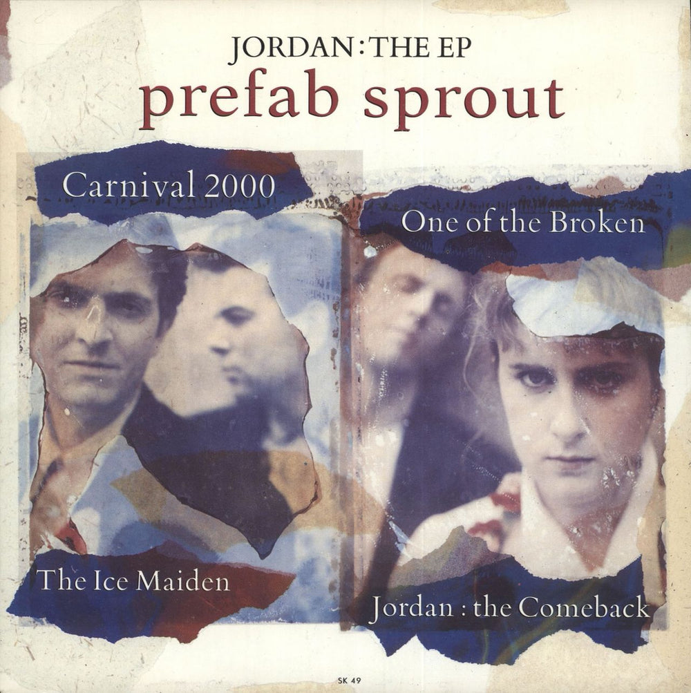 Prefab Sprout Jordan UK 7" vinyl single (7 inch record / 45) SK49