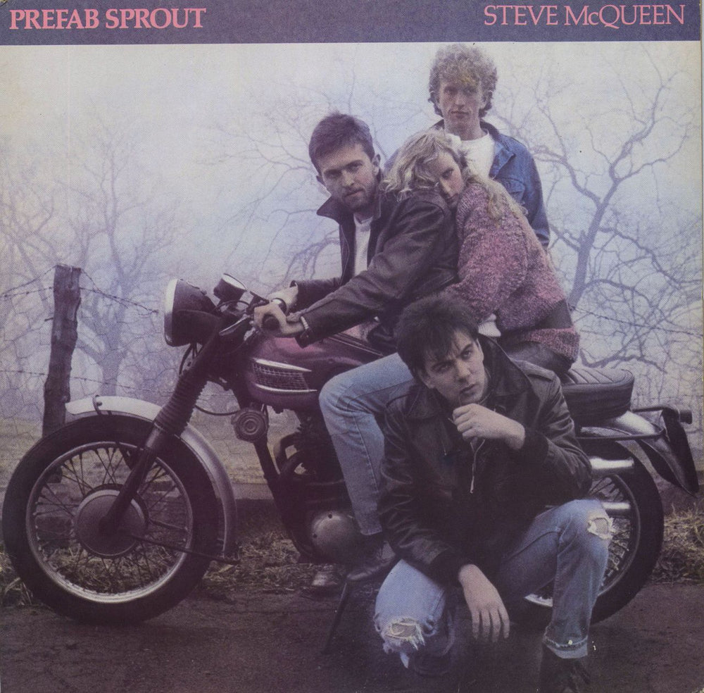 Prefab Sprout Steve McQueen - Promo Stamped Sleeve UK vinyl LP album (LP record) KWLP3