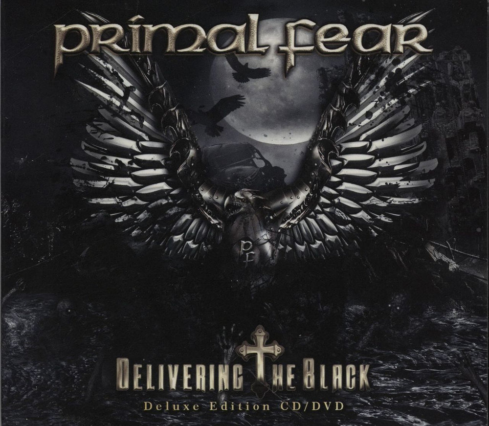 Primal Fear Delivering The Black - Deluxe Edition Italian 2-disc CD/DVD set FRCDVD633