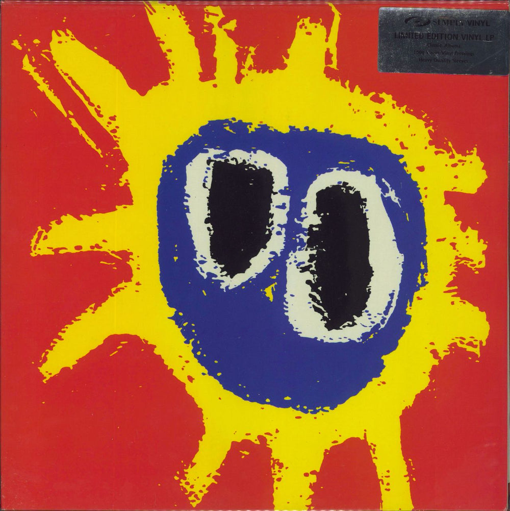 Primal Scream Screamadelica UK 2-LP vinyl record set (Double LP Album) SVLP344