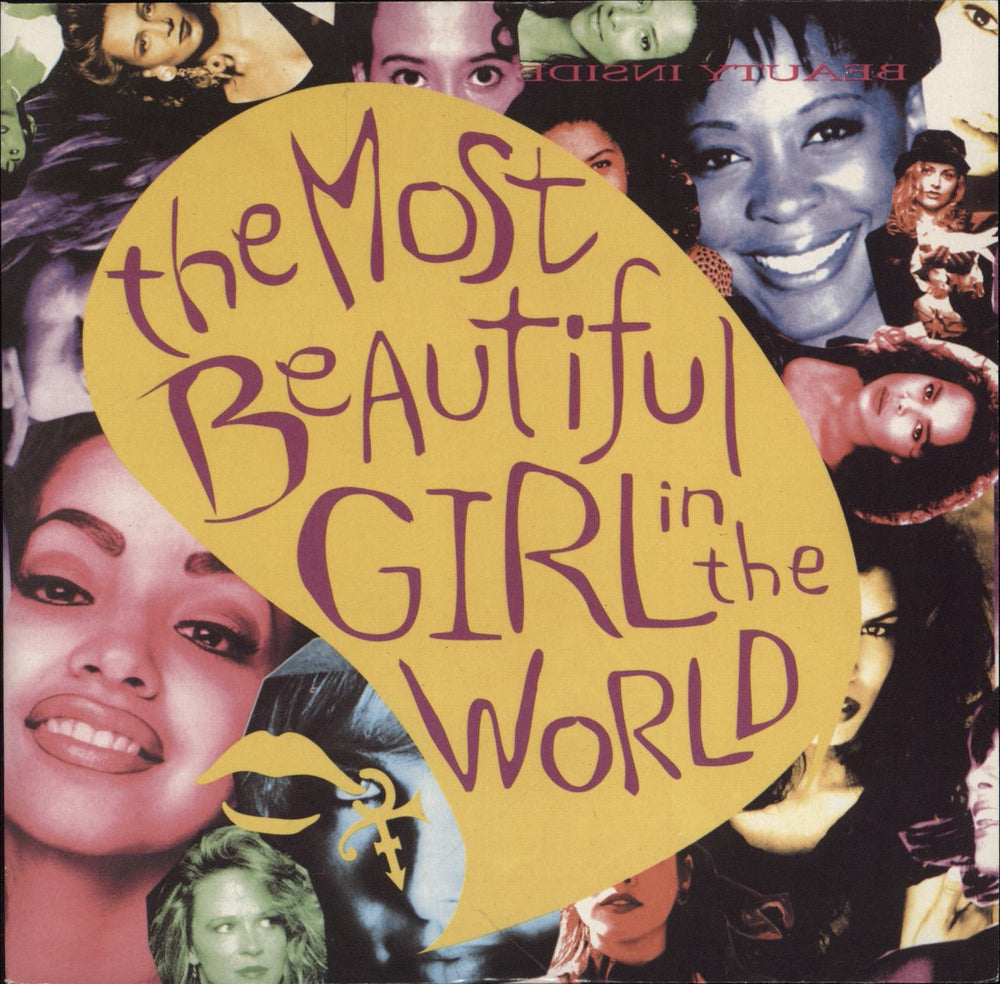 Prince The Most Beautiful Girl In The World UK 7" vinyl single (7 inch record / 45) NPG6015-7