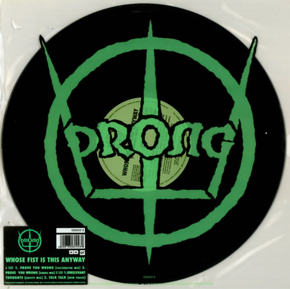 Prong Whose Fist Is This Anyway UK 12" vinyl single (12 inch record / Maxi-single) 6580028