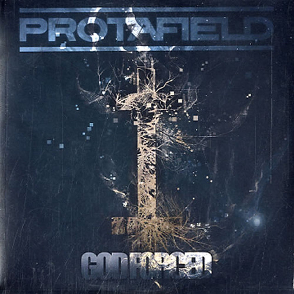 Protafield God Forced UK Promo CD-R acetate CD-R