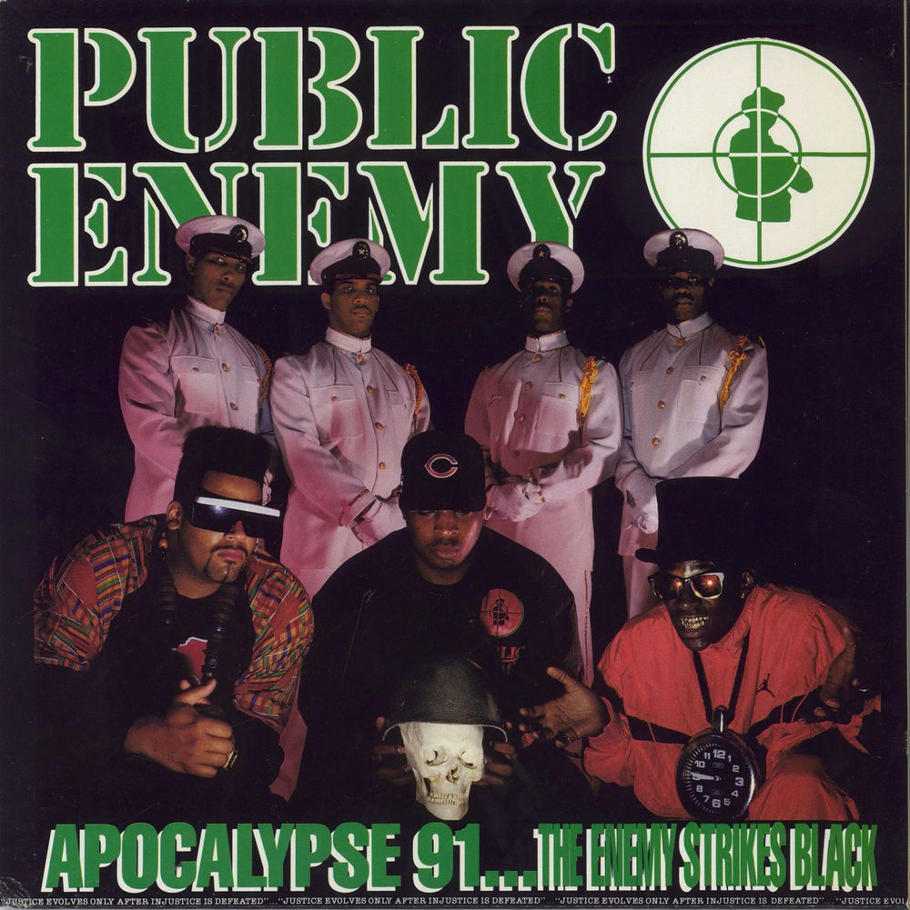 Public Enemy Apocalypse 91...The Enemy Strike Black - EX Dutch 2-LP vinyl record set (Double LP Album) 4687511